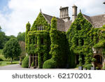 Stock image country manor house