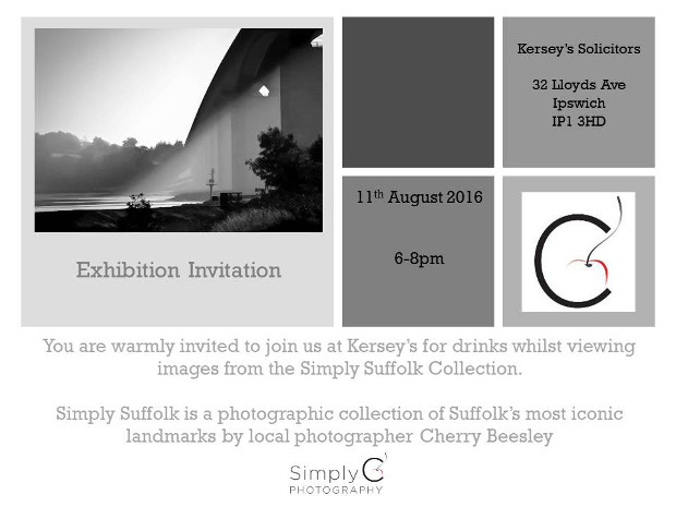 Simply Suffolk Exhibition invite