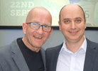 Eddie the Eagle and Kerseys' head of Private Client, Peter Awad