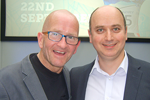 Eddie the Eagle and Kerseys' head of Private Client, Peter Awad