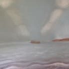 Arriving at Lesvos Ant Wooding Oils on Canvas 90cm x 70cm For Sale by Bid, (starting bid £330), with 100% of proceeds going to Suffolk Refugee Support *This painting was inspired by an original photograph, ‘A boat carrying over 40 Afghans approaches Lesvos after crossing the Aegean from Turkey - Lesvos, Greece. October 31st 2015’, by Giles Duley.