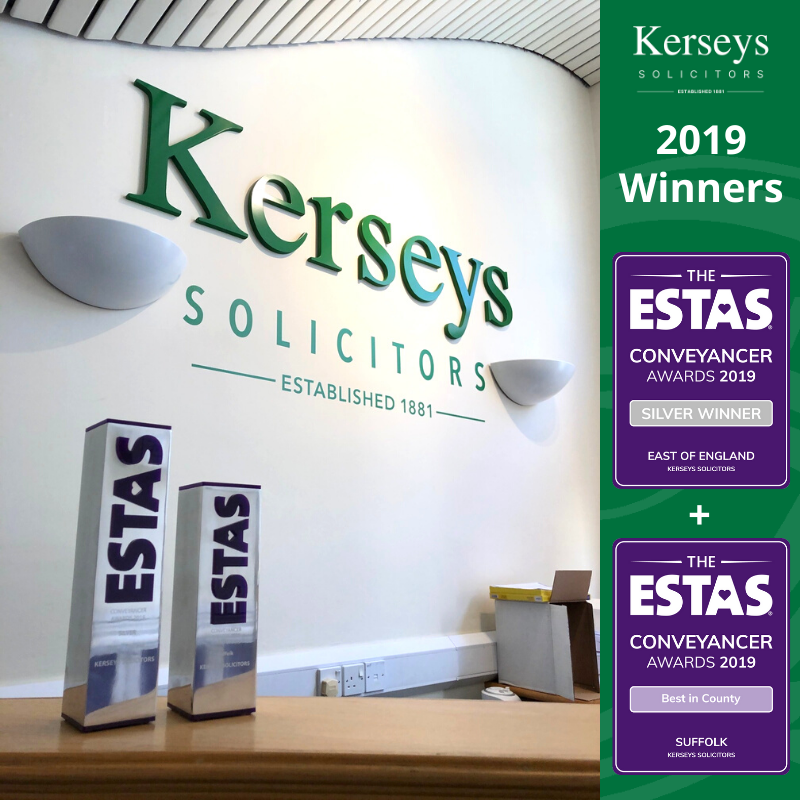Kerseys Solicitors ESTAS Awards 2019