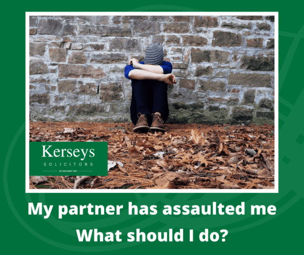 My partner has assaulted me – What should I do_