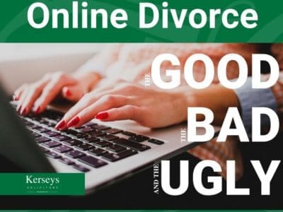 Online divorce: The good, the bad and the ugly