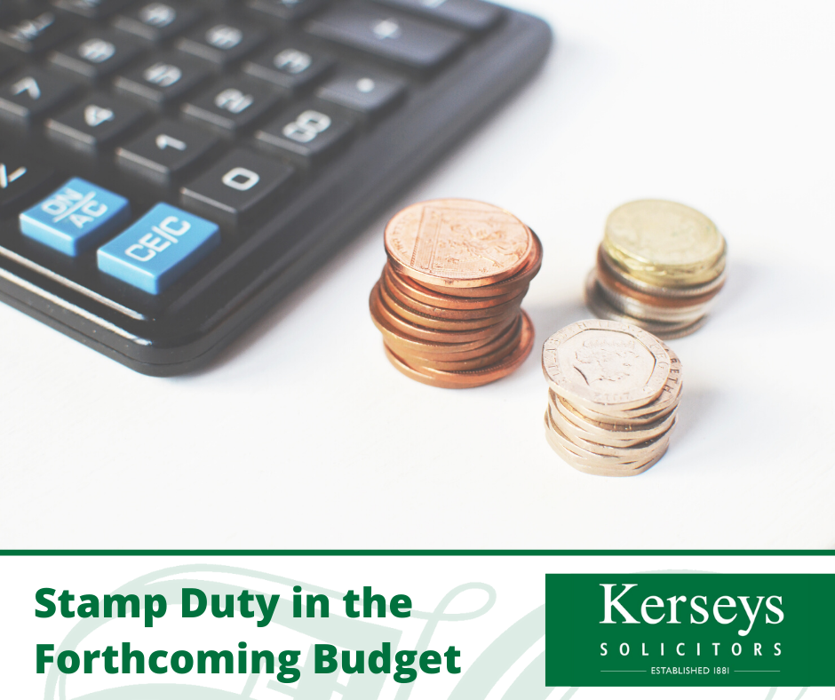 Stamp Duty in the Forthcoming Budget