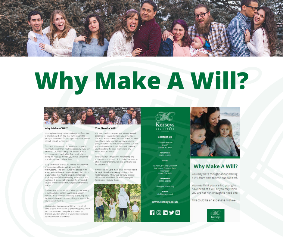 Why Make A Will