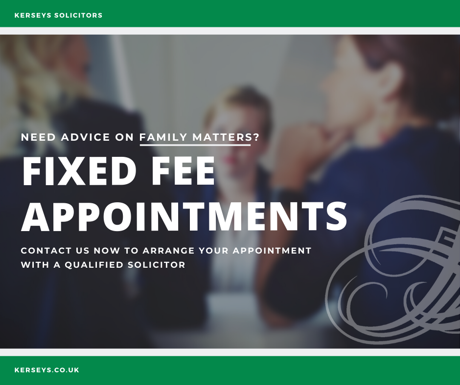 fixed fee appointments