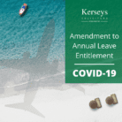 Amendment to Annual Leave Entitlement COVID-19