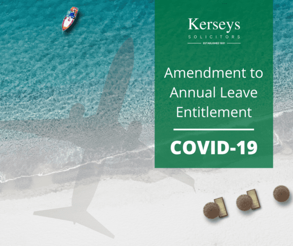 Amendment to Annual Leave Entitlement COVID-19