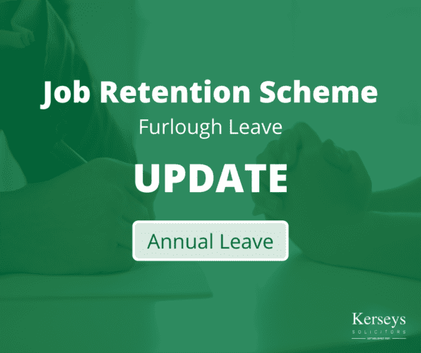 Coronavirus Job Retention Scheme – Annual Leave update