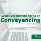 Latest Government Advice on Conveyancing