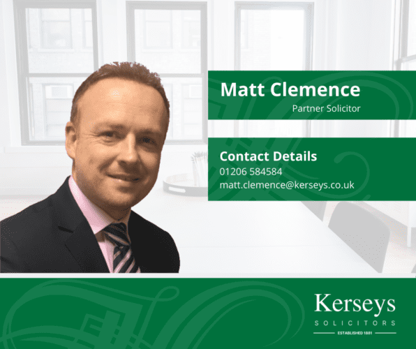Matt Clemence Partner Solicitor
