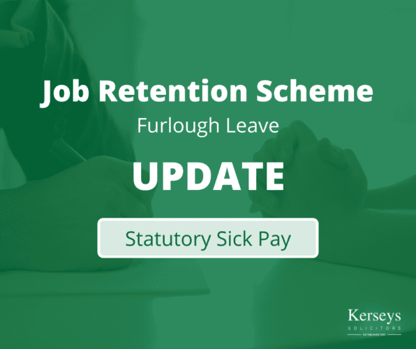 Statutory Sick Pay - Job Retention Scheme