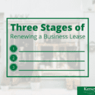Three Stages of Renewing a Business Lease