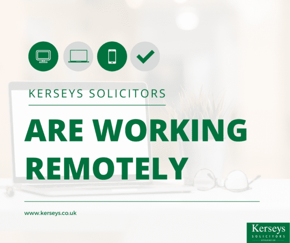 Kerseys Solicitors Working Remotely