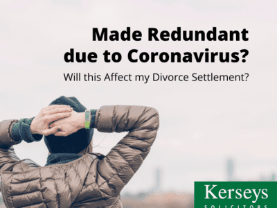 Redundant from Coronavirus – Affect Divorce Settlement