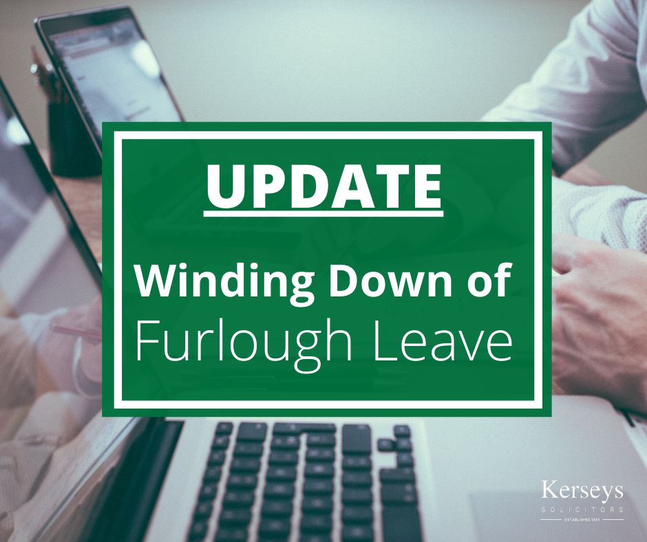 Winding down of furlough leave