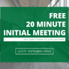 free 20 minute initial meeting