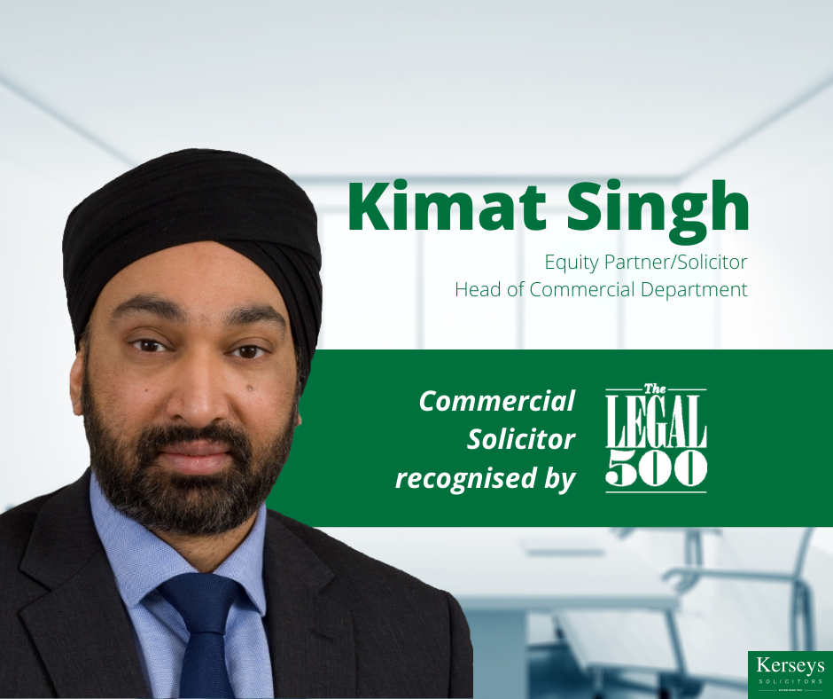 Kimat Singh Recognised in the Legal 500