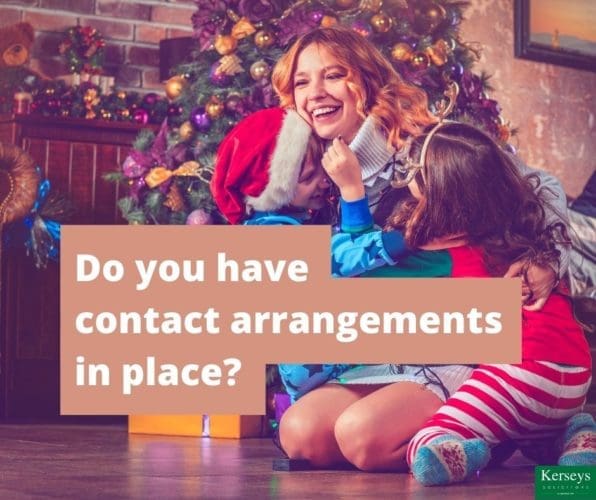 Do you have contact arrangements in place_