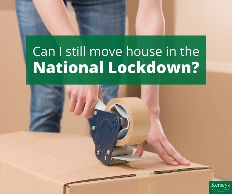 Can I still move house in the National Lockdown