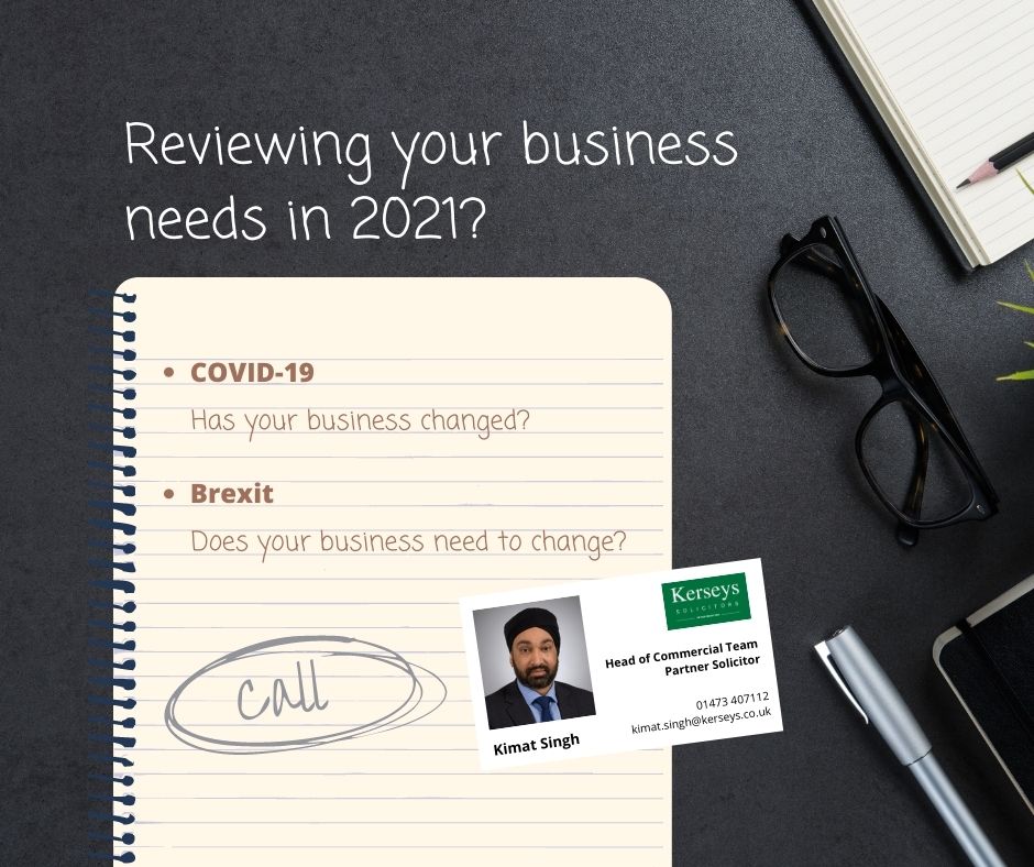 Reviewing your business needs in 2021