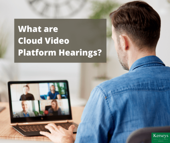 What are Cloud Video Platform Hearings