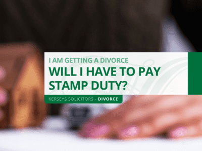 Getting Divorced - Will I have to pay Stamp Duty