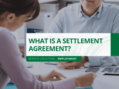 What is a Settlement Agreement