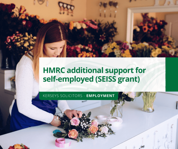 HMRC additional support for self-employed (SEISS grant)