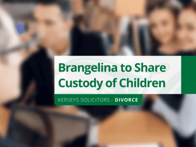 Brangelina to Share Custody of Children