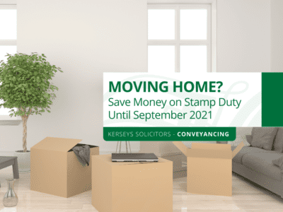 Moving Home? Save Money on Stamp Duty Until September 2021
