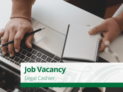 Legal Cashier Vacancy