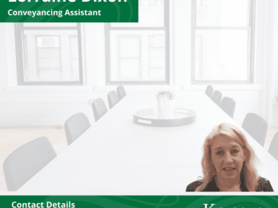 Lorraine Dixon - Conveyancing Assistant