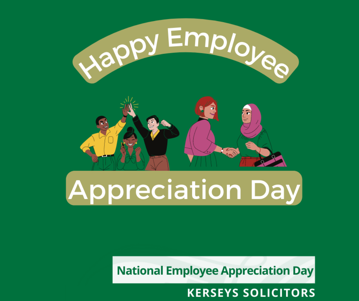 National Employee Appreciation Day - Kerseys Solicitors