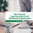 Legal Secretary Vacancy