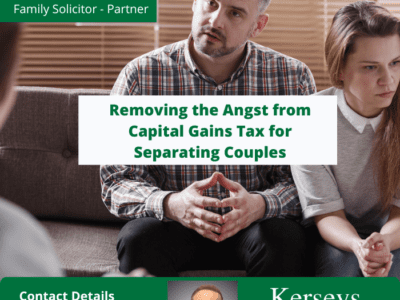 Capital Gains Tax Separating Couples