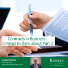 Contracts in Business Part 2