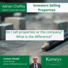 Investors Selling Properties