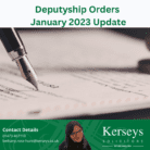 Deputyship Orders