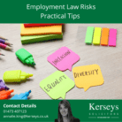 Employment Law Risks - Practical Tips