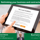 Rethinking your business Rethinking your contracts