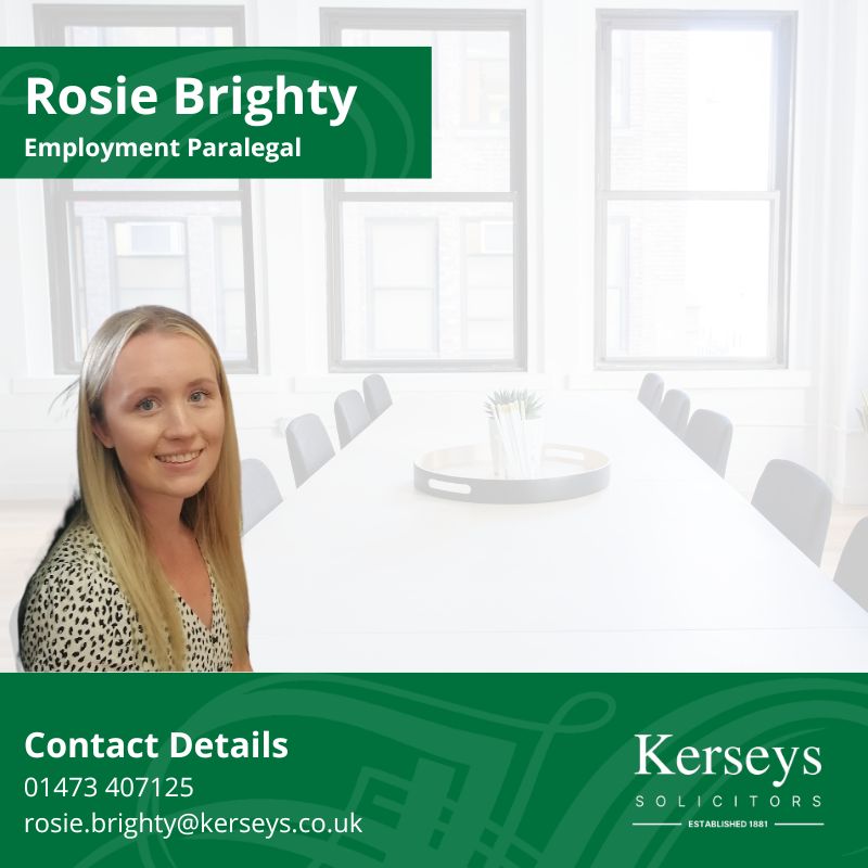 Rosie Brighty Employment Paralegal