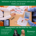 Has your employee social media policy kept pace with business practice?