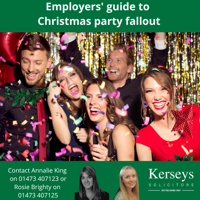 Our employers’ guide to Christmas party fallout
