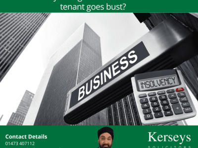 What are your rights when a commercial tenant goes bust