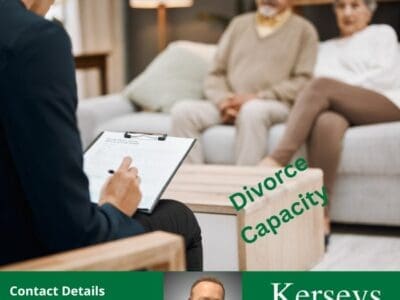 Mental Capacity and Divorce