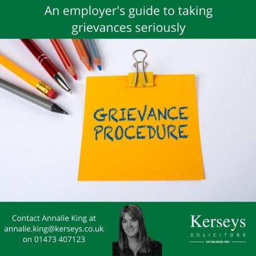 Grievance Procedure - Employer's guide to taking grievances seriously