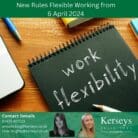 New rules for flexible working requests