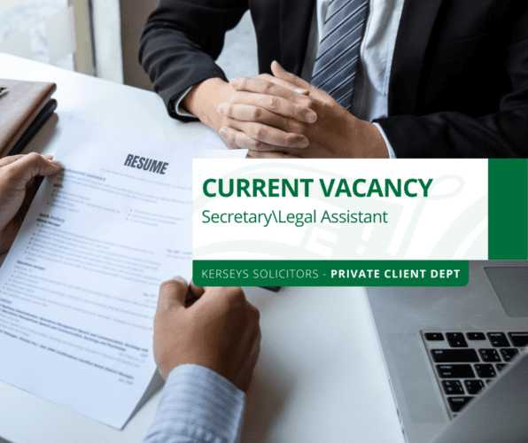 Secretary\Legal Assistant Private Client Vacancy